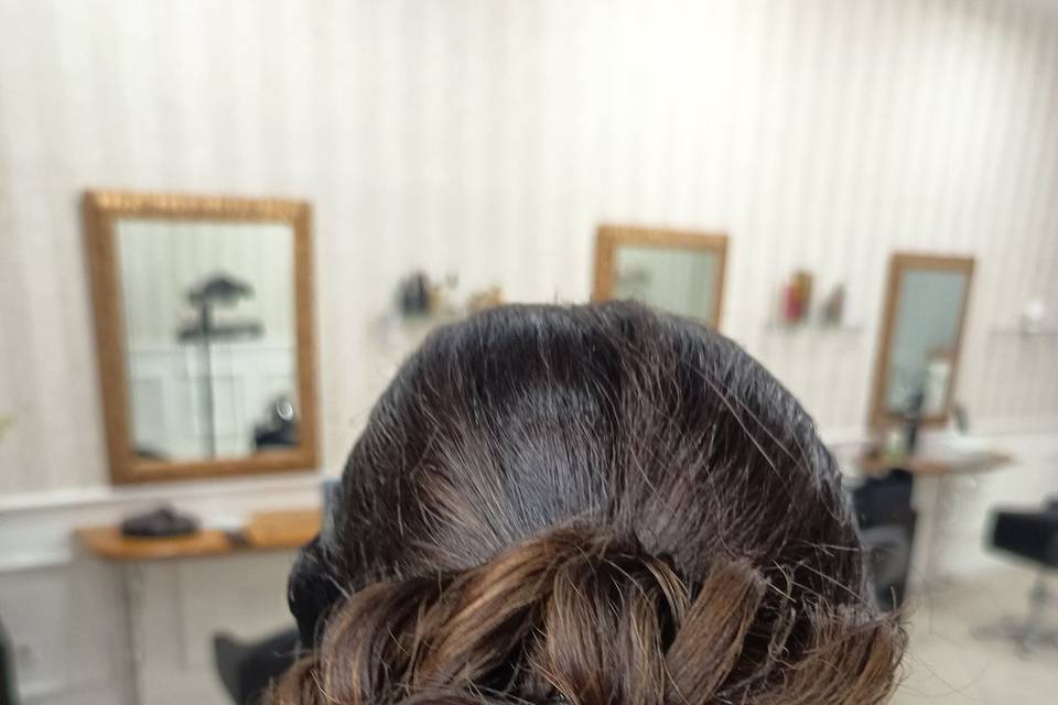 Chignon scomposto