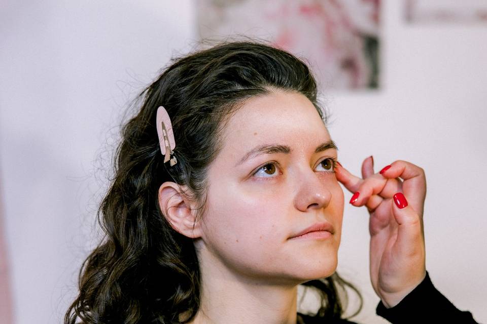 Sessione trucco