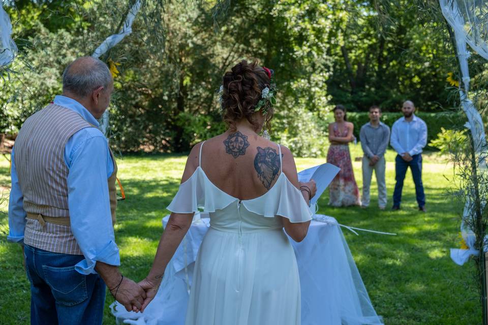 Sposi e la famiglia