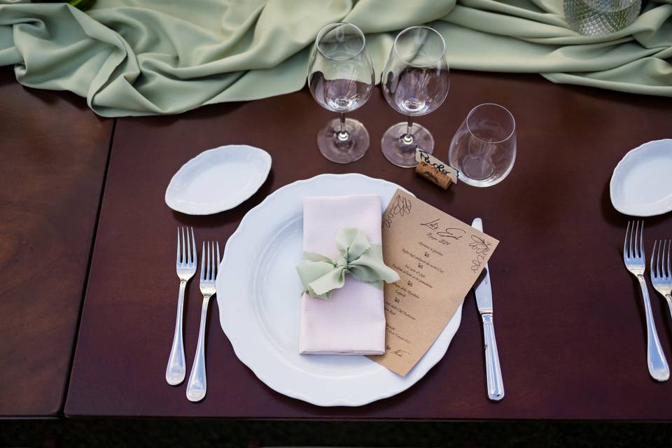 Table Setting at Montecucco