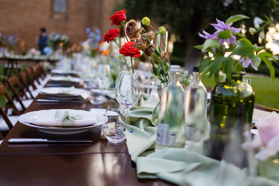 Table Setting at Montecucco