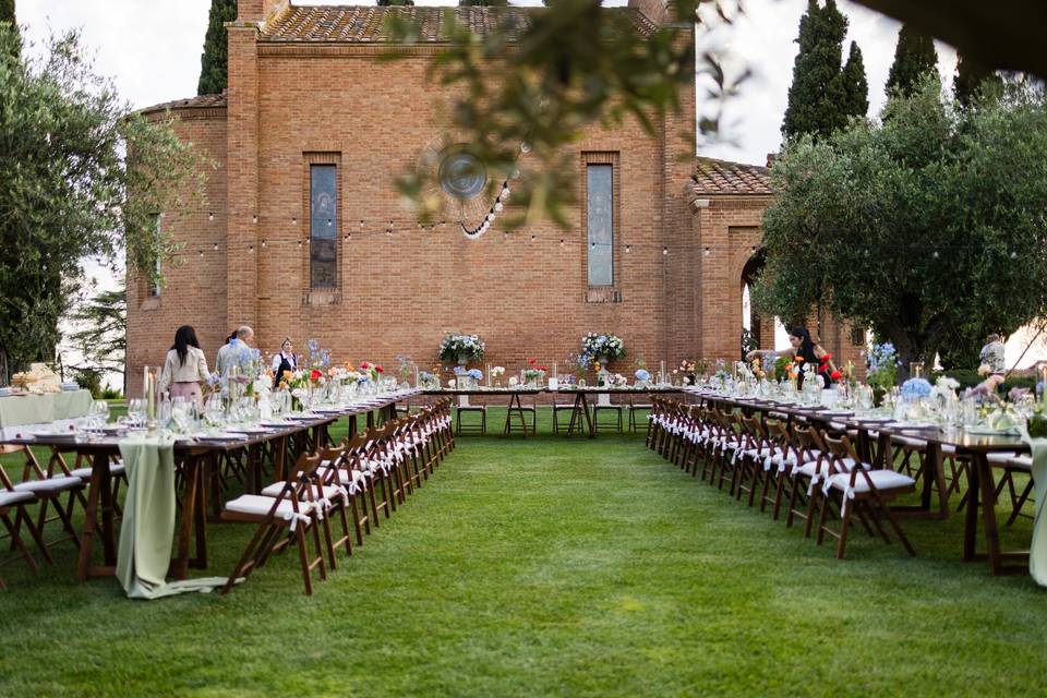 Table Setting at Montecucco