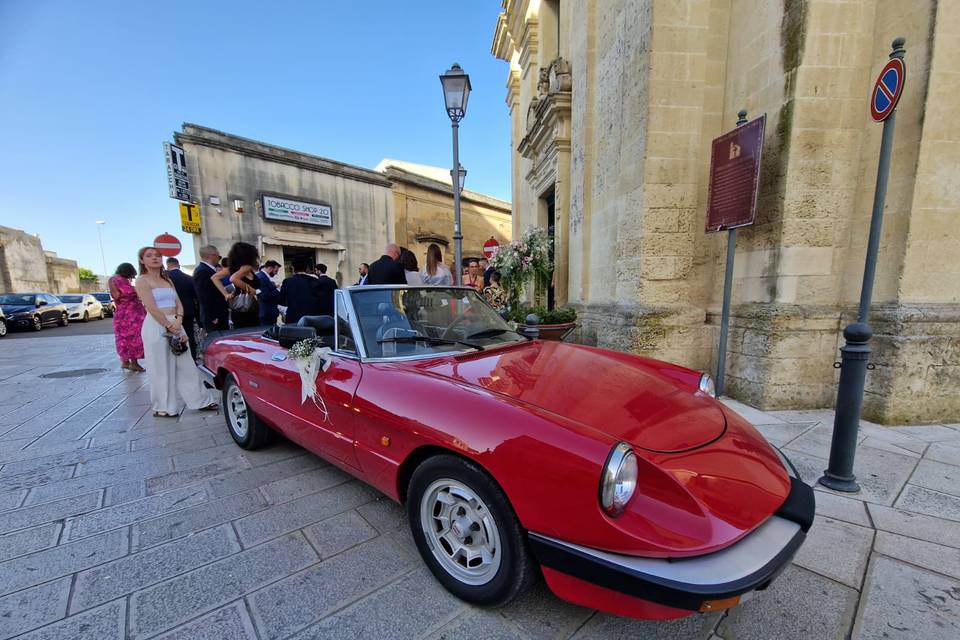 Alfa duetto rosso