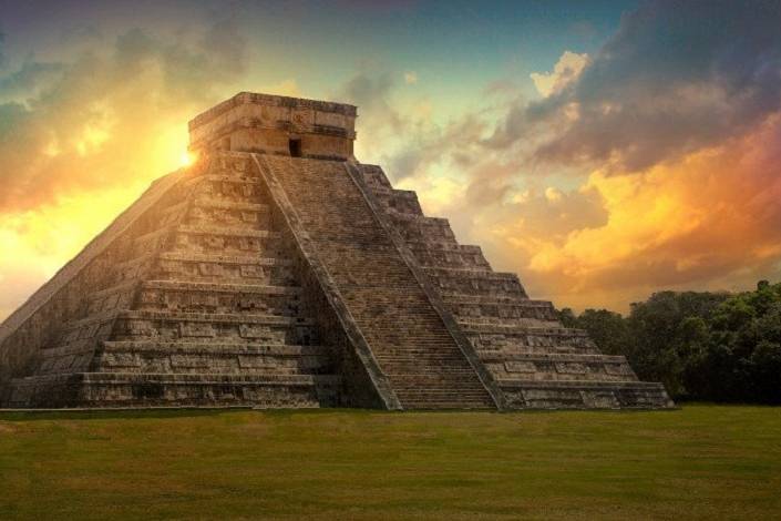 Chichen Itza al tramonto