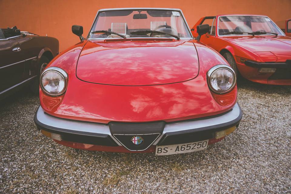 Alfa duetto rosso