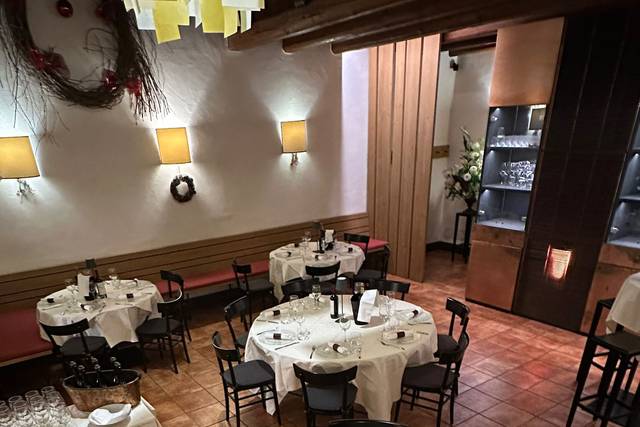 Sala allestita per eventi
