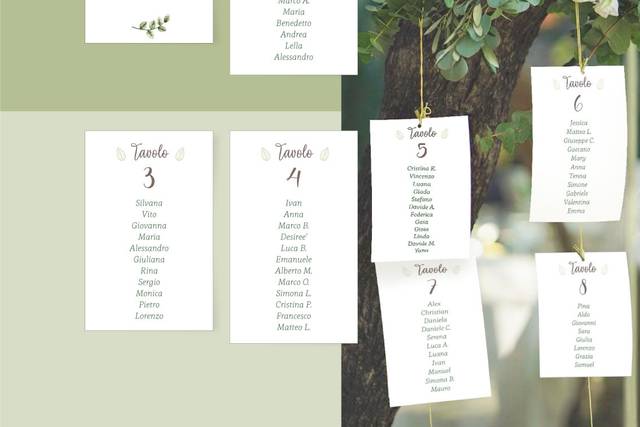 Tableau de Mariage tema natura