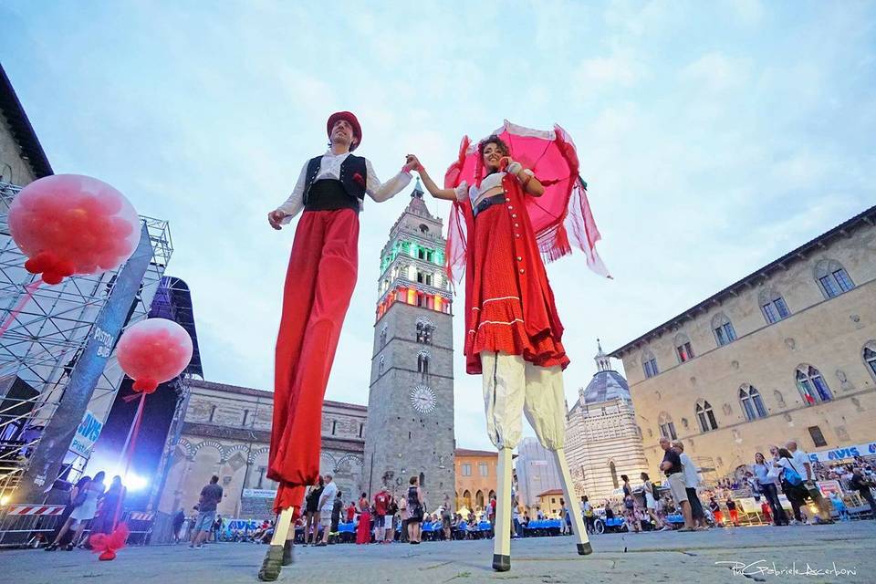 Trampolieri per matrimoni