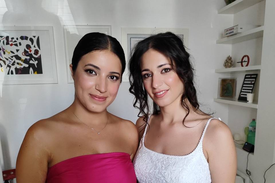 Make-up con eyeliner sfumato