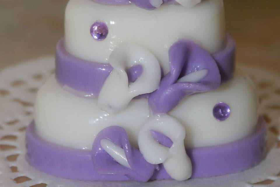 Mini wedding cake conchiglie