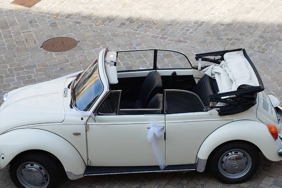 Maggiolino Cabrio Bianco