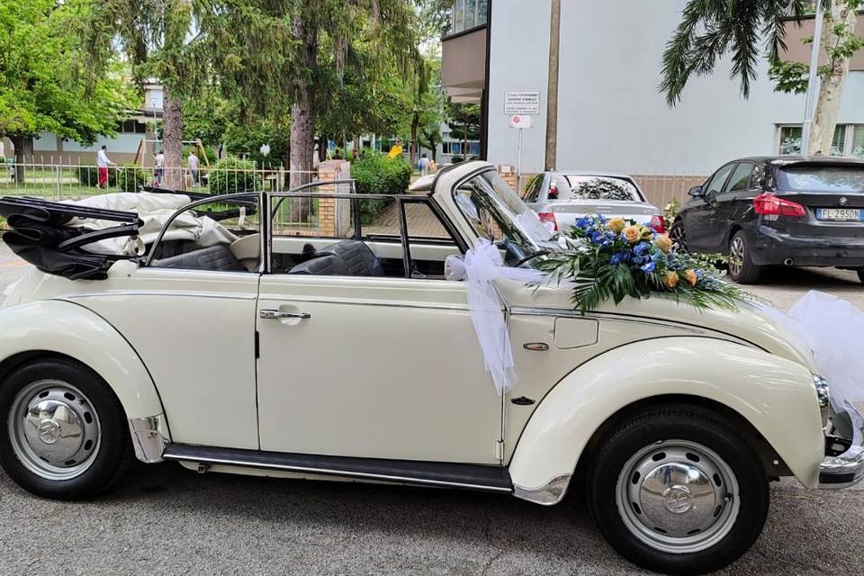 Maggiolino Cabrio Bianco