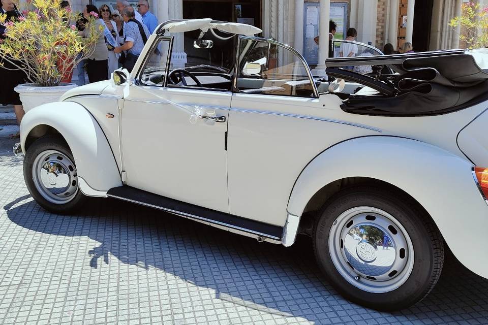 Maggiolino Cabrio Bianco