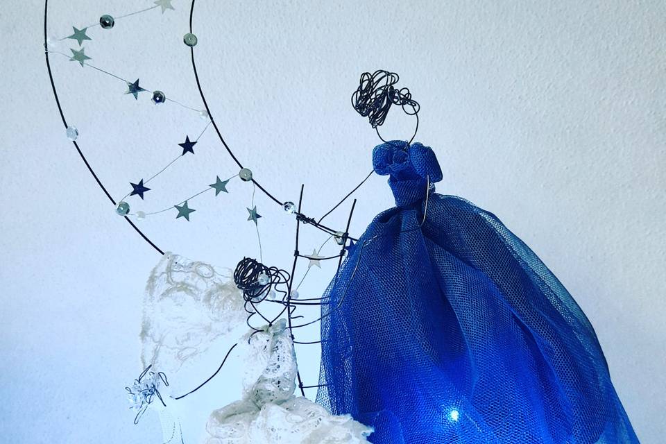 Cake topper luna