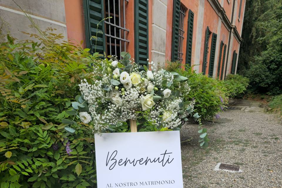 Cartello di benveuto