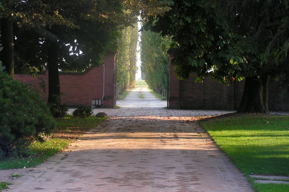 Viale d'accesso