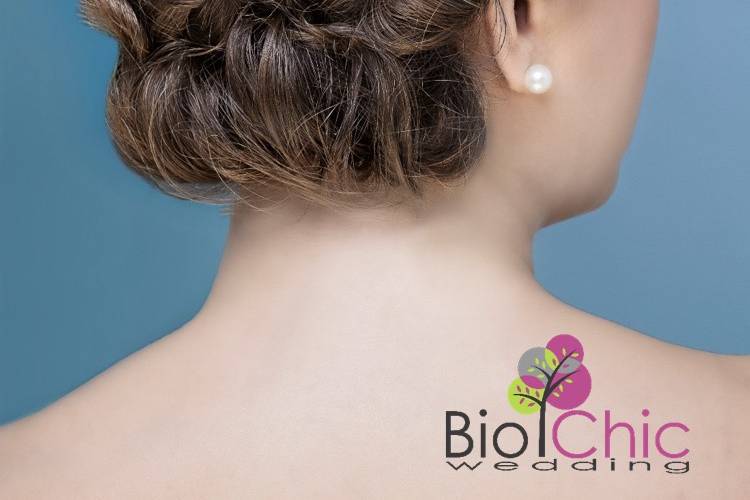 Hair stylist biochic wedding