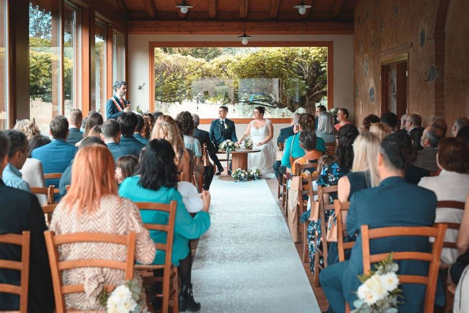 Cerimonia in veranda