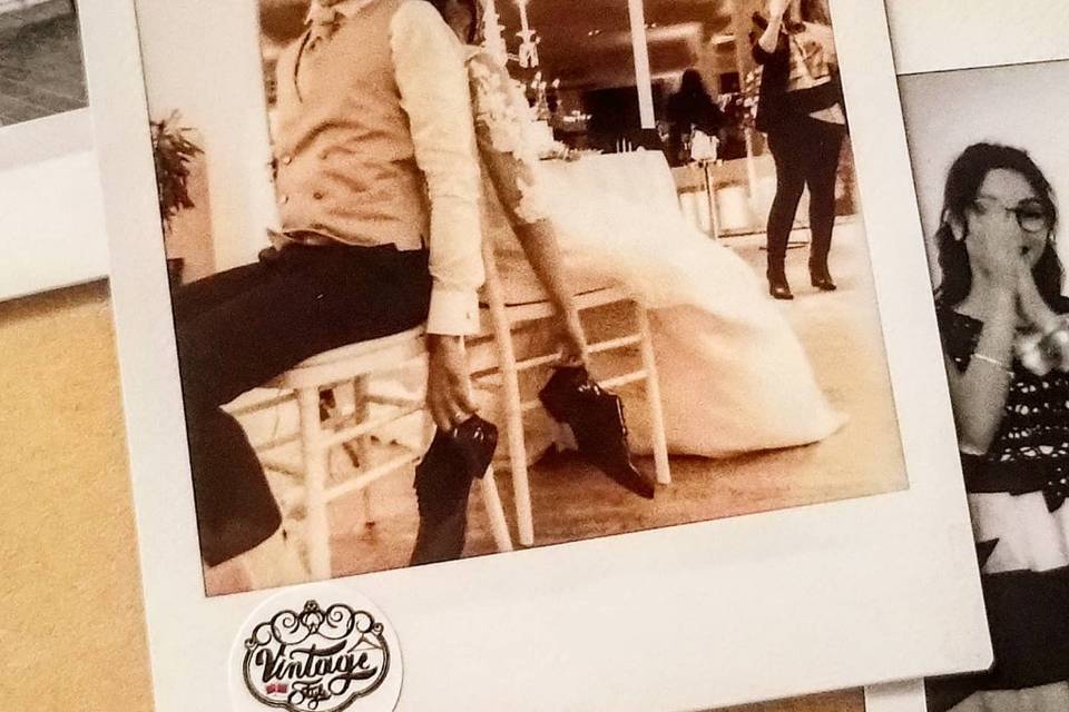 Vintage Style - Polaroid for Wedding