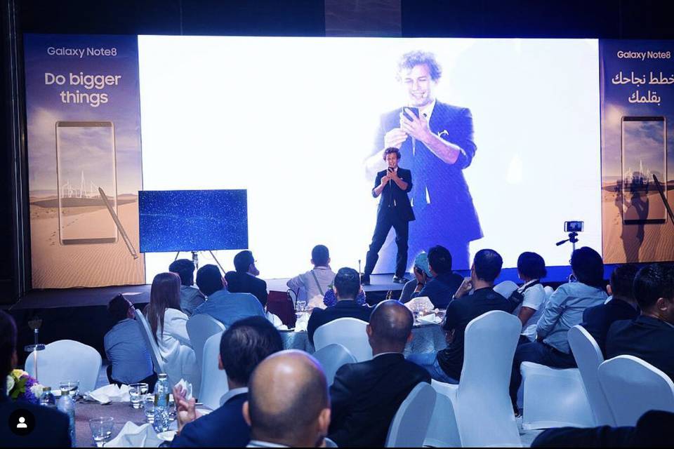 Evento Samsung Dubai