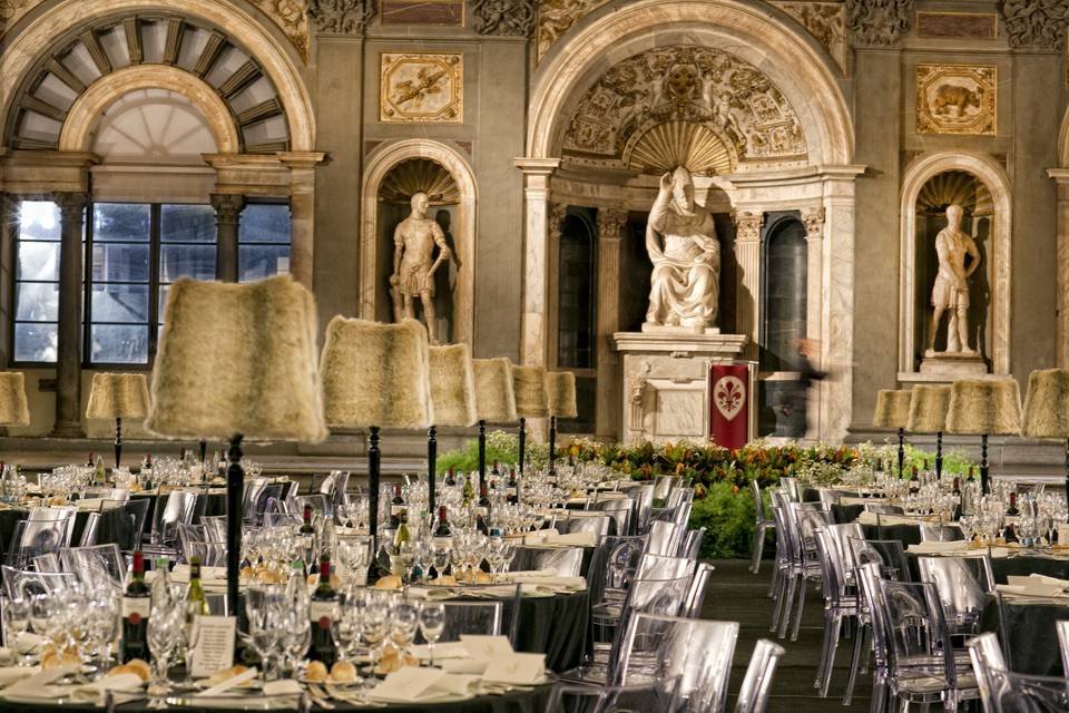 Cena di Gala Palazzo Vecchio