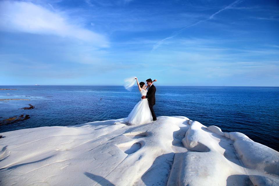 Matrimonio a Scala dei Turchi