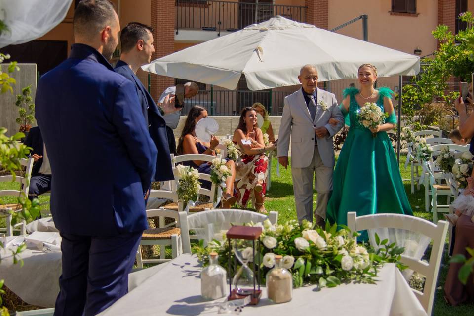 arrivo sposa