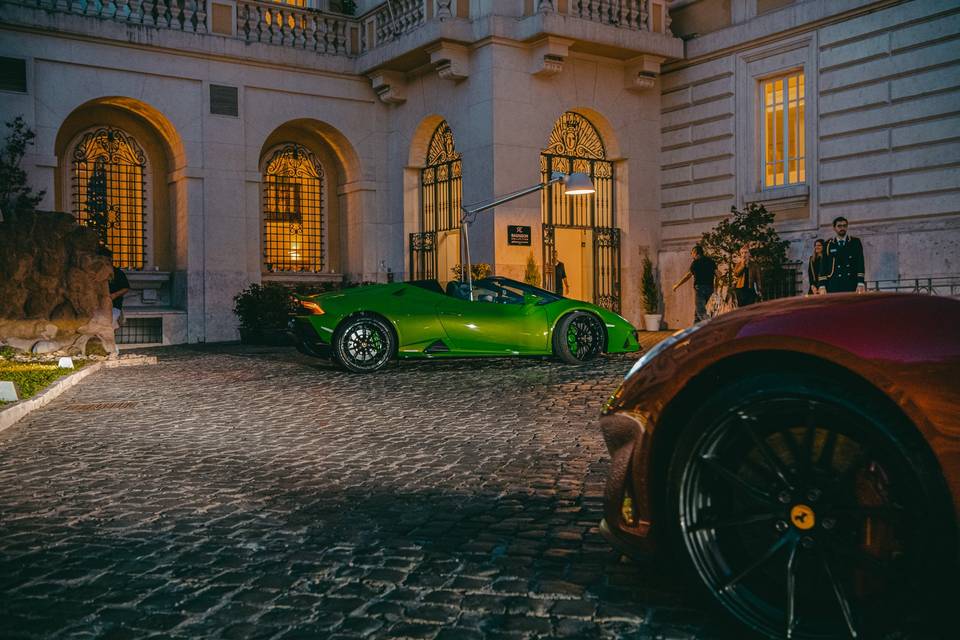 Matrimonio Lambo + Ferrari