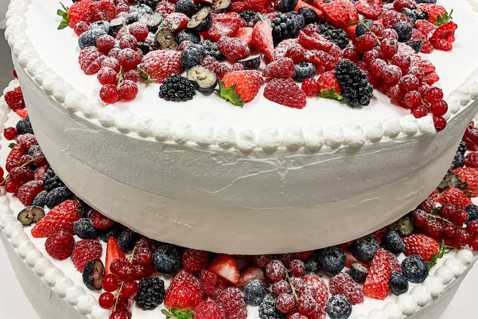 Pan di Spagna frutti di bosco