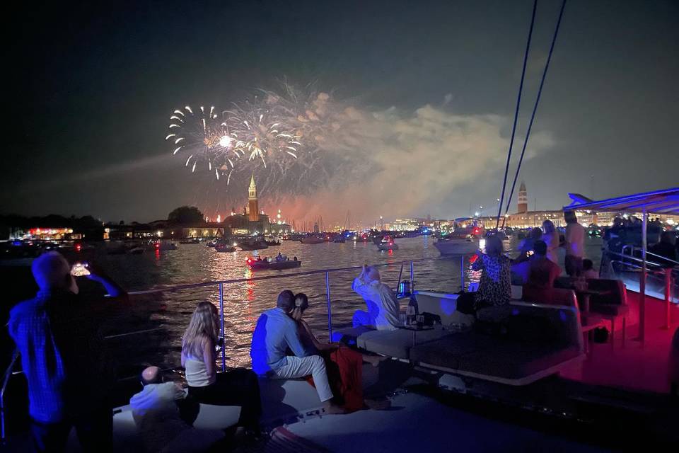 Night fireworks