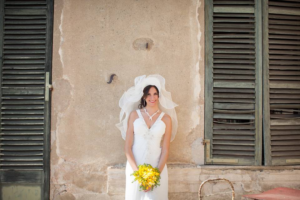 Sposa in gioallo