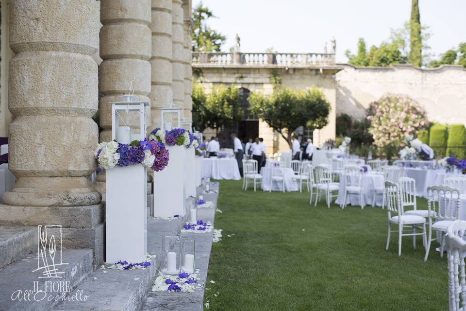 Allestimento giardino