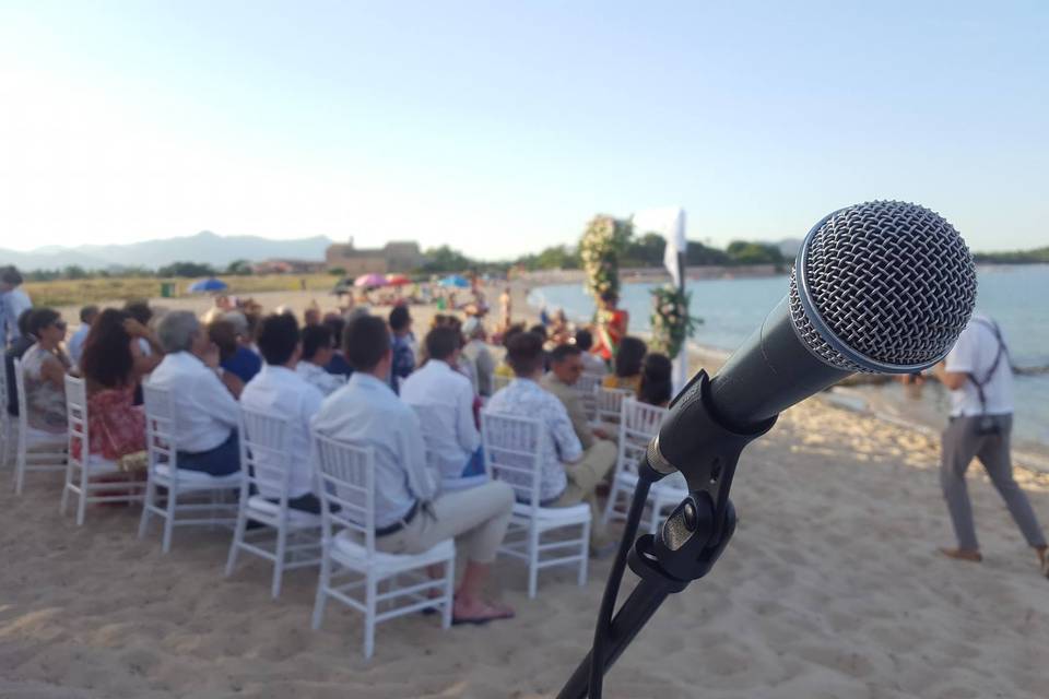 Ceremony by the sea