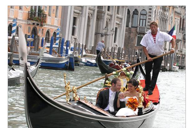 Gondola matrimonio a Venezia