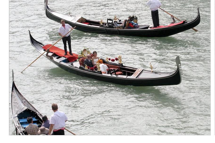 Gondola, Matrimonio a Venezia