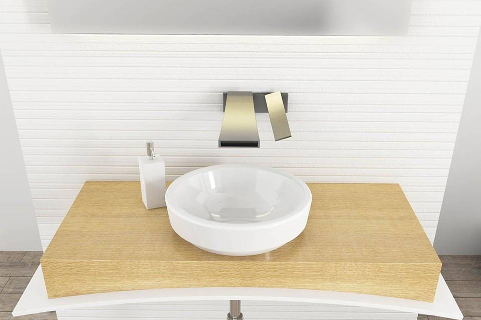 Lavabo d'appoggio 50x37