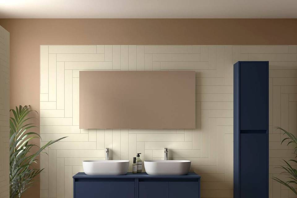 Mobile bagno doppio lavabo