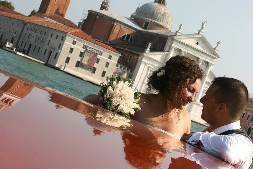 Gondola matrimonio a Venezia