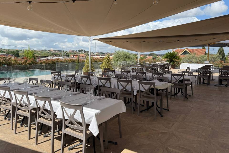 Terrazza Su piscina