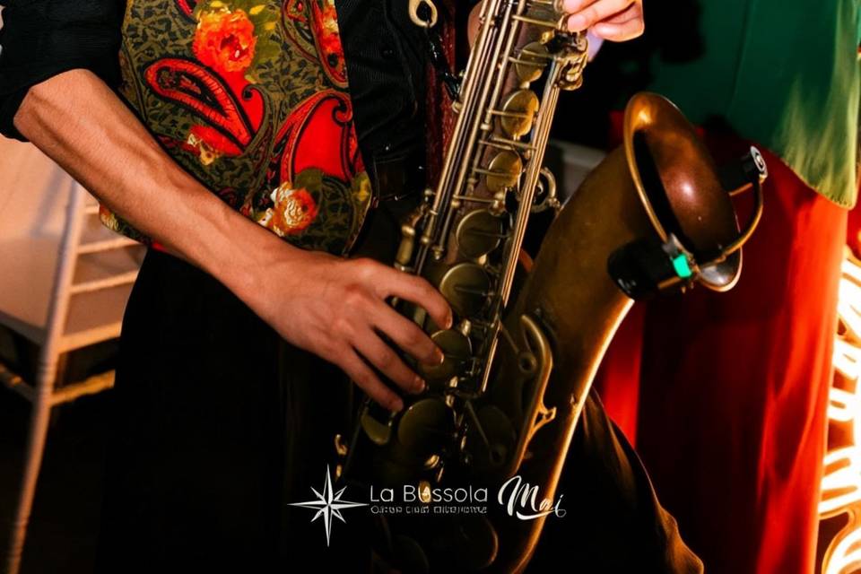 Momento Torta con Sax