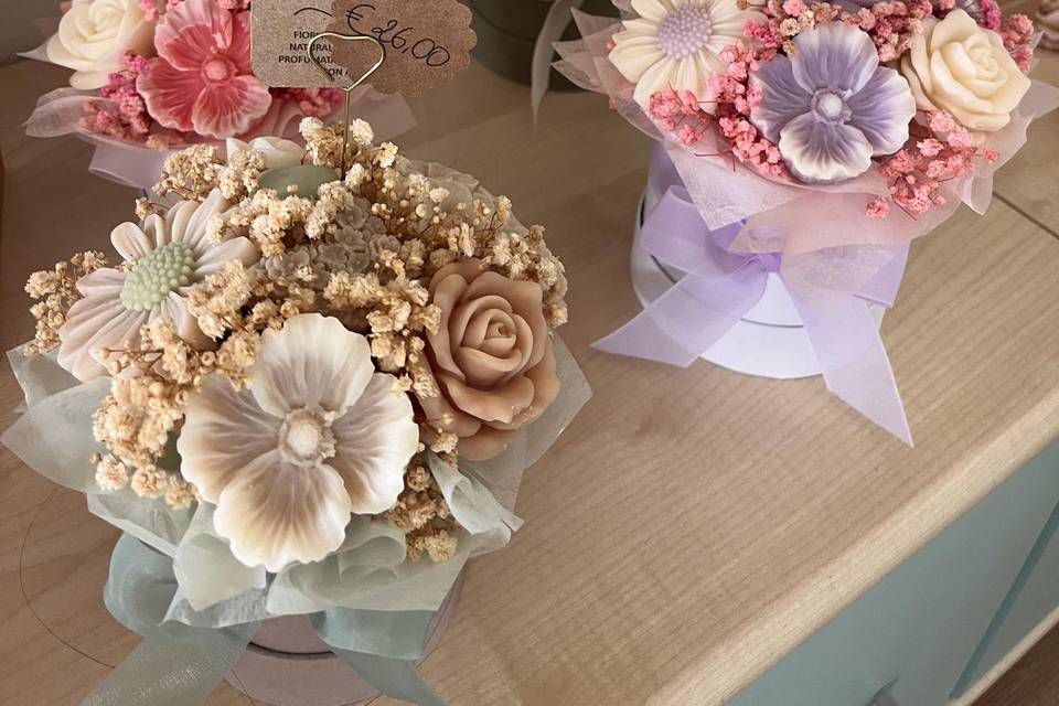 Bouquet in cera