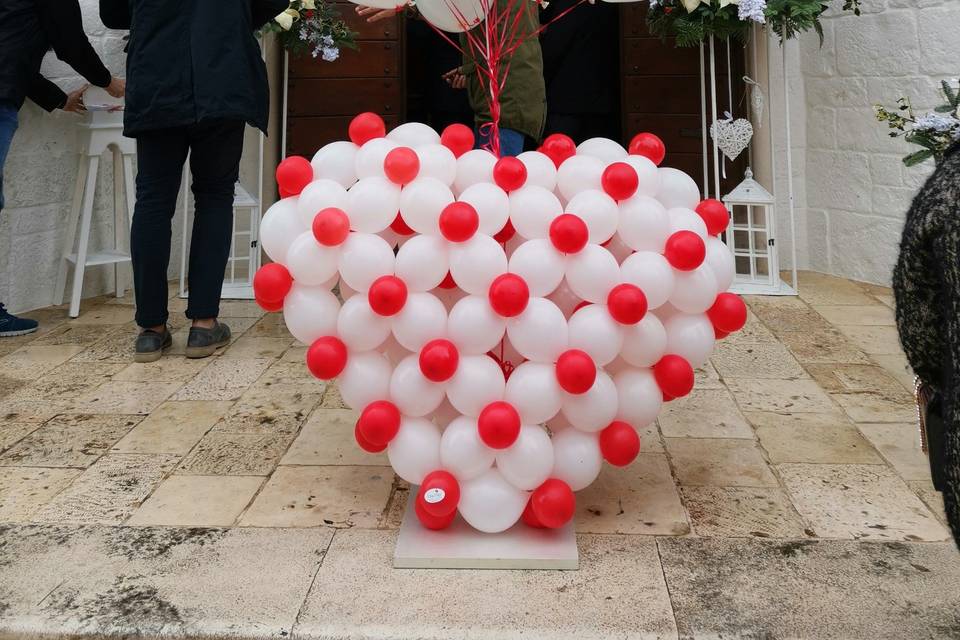 Cuore di palloncini