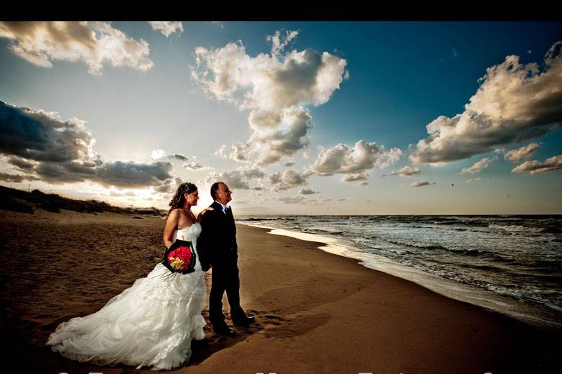 Foto sposi spiaggia