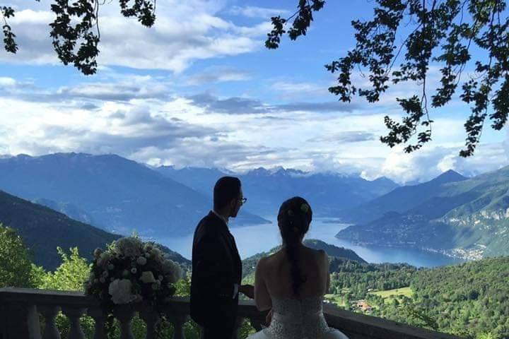Sposi sul Lago di Como