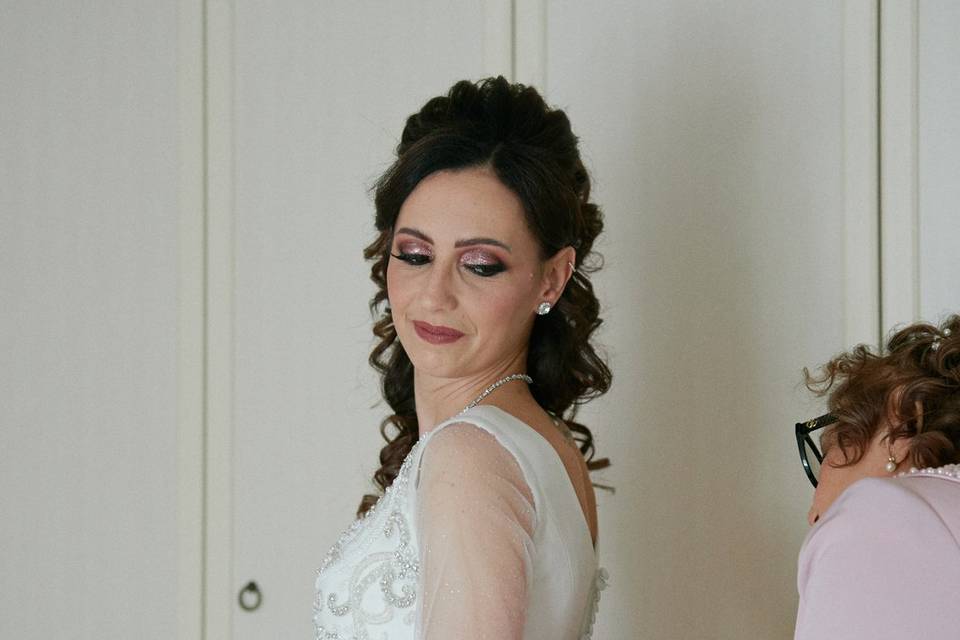 Makeup sposa intenso