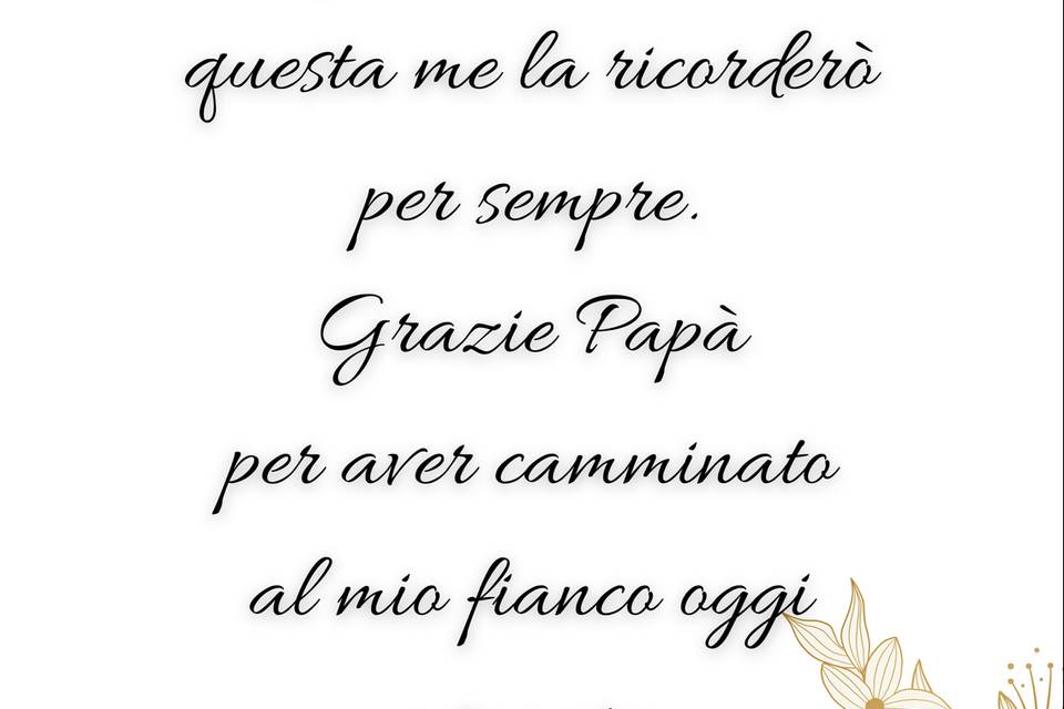 Tappeto sposa