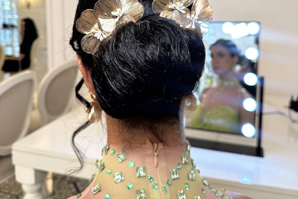 Glam Hair x destination wed