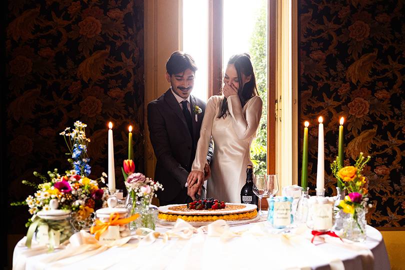 Il taglio della torta