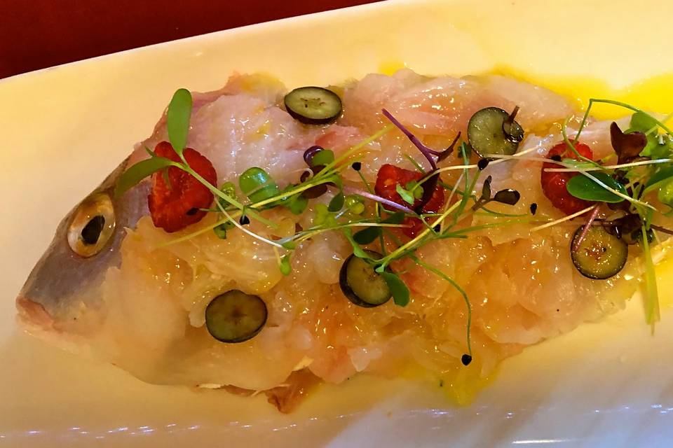 Carpaccio si pagello