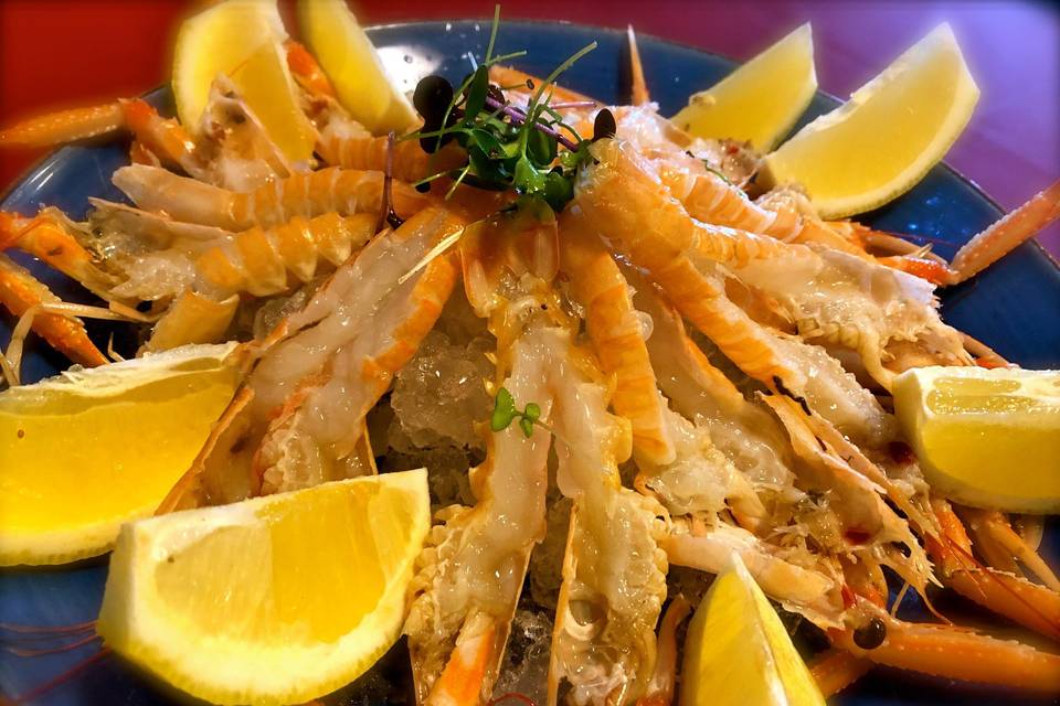 Scampi crudi